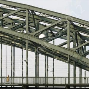 hohenzollernbrücke seitlich