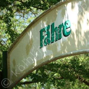 fähre zündorf schild